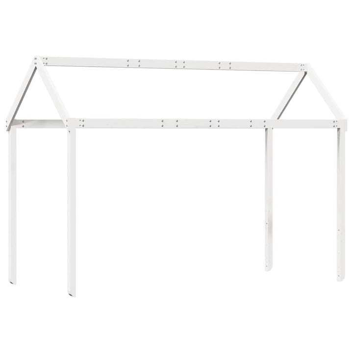 stel til husseng 207x95,5x159 cm massivt fyrretræ hvid