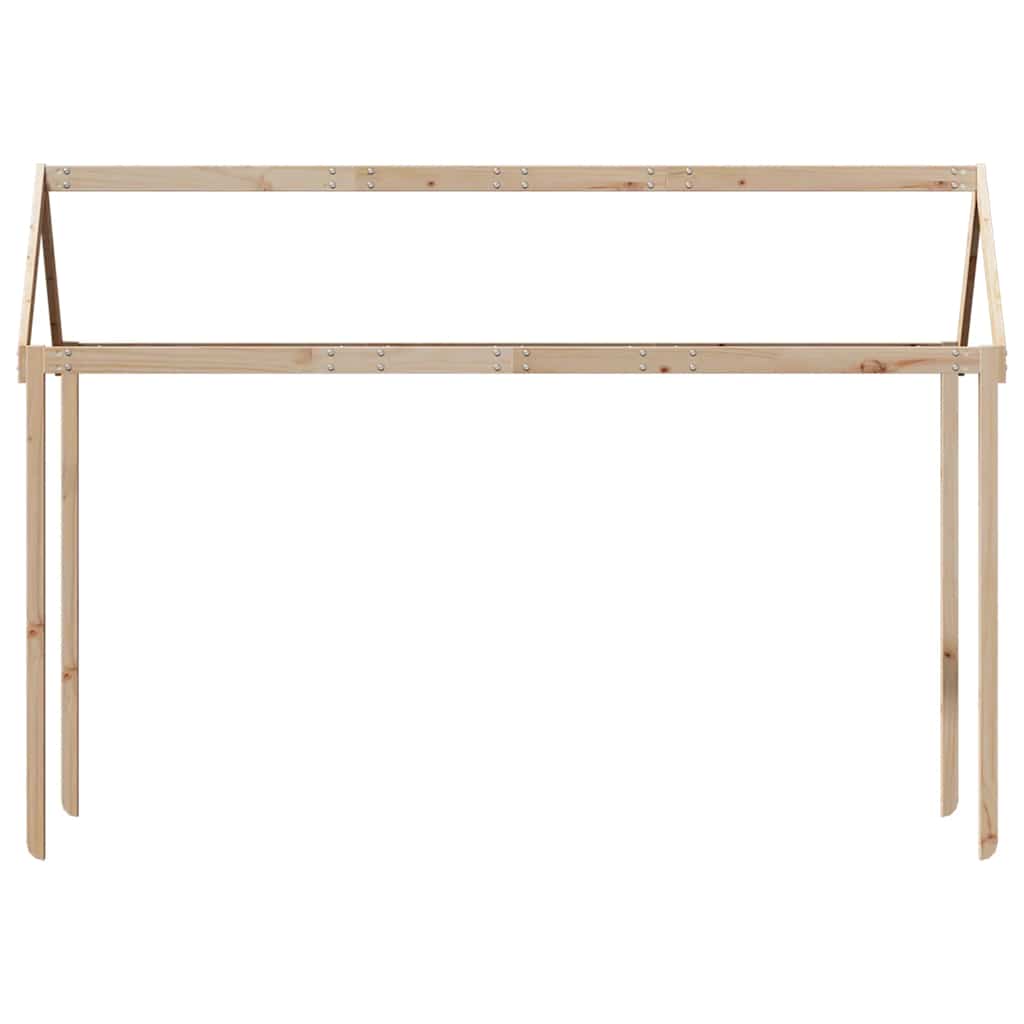stel til husseng 207x80,5x151,5 cm massivt fyrretræ