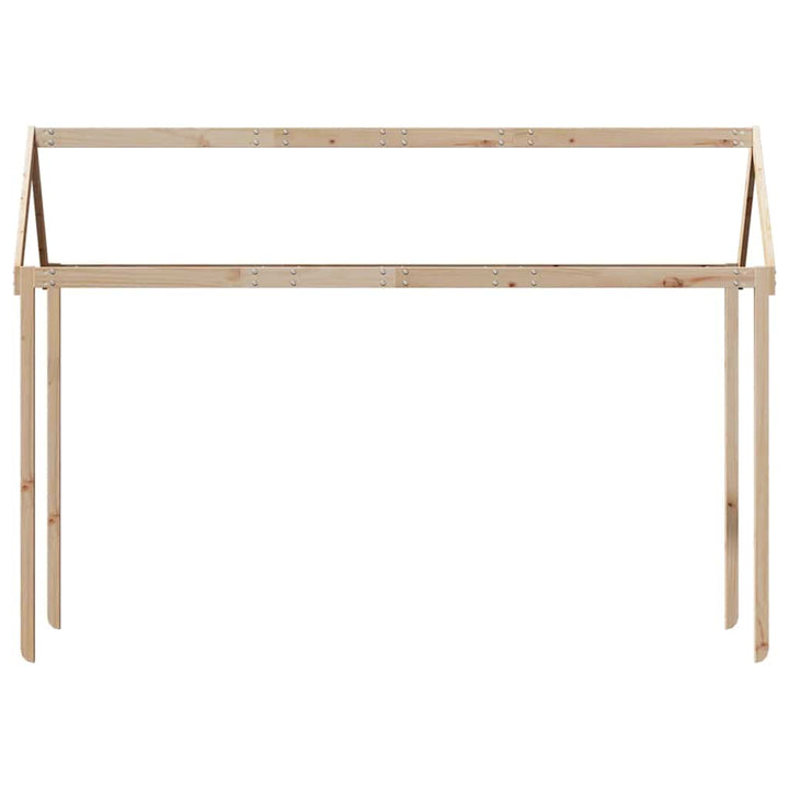 stel til husseng 207x80,5x151,5 cm massivt fyrretræ
