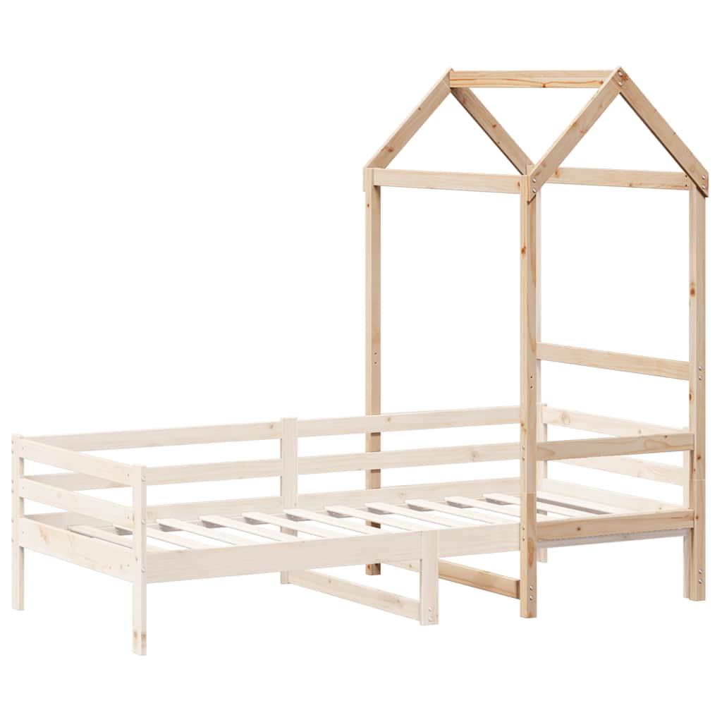 stel til husseng 118x70x176,5 cm massivt fyrretræ