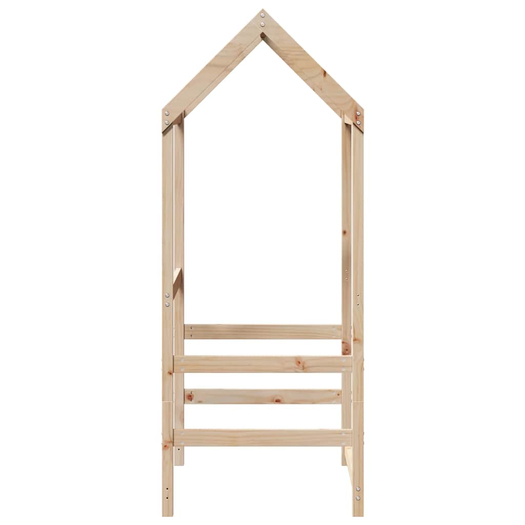 stel til husseng 118x70x176,5 cm massivt fyrretræ
