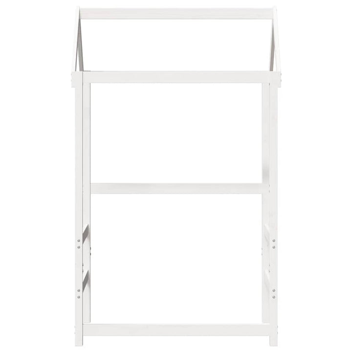 stel til husseng 118x70x176,5 cm massivt fyrretræ hvid