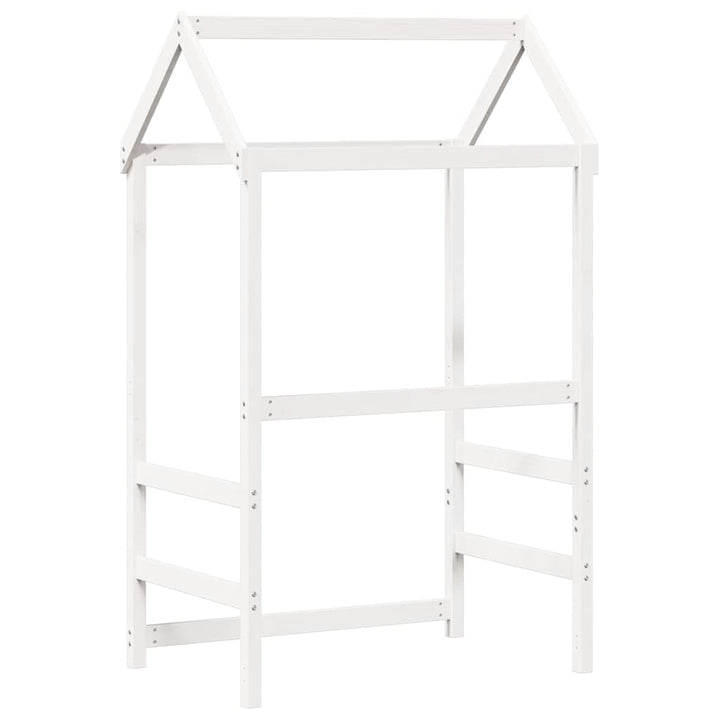 stel til husseng 118x70x176,5 cm massivt fyrretræ hvid