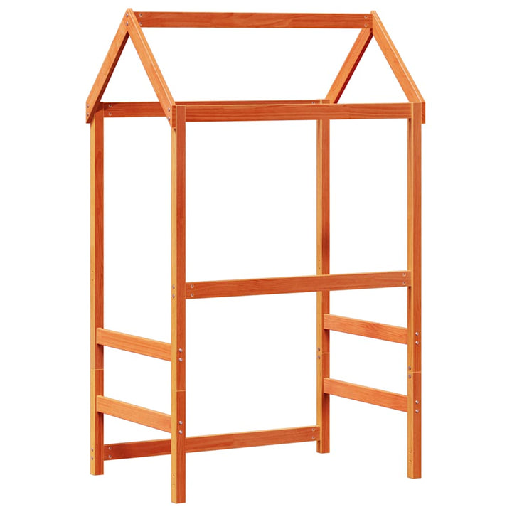 stel til husseng 118x70x176,5 cm massivt fyrretræ gyldenbrun