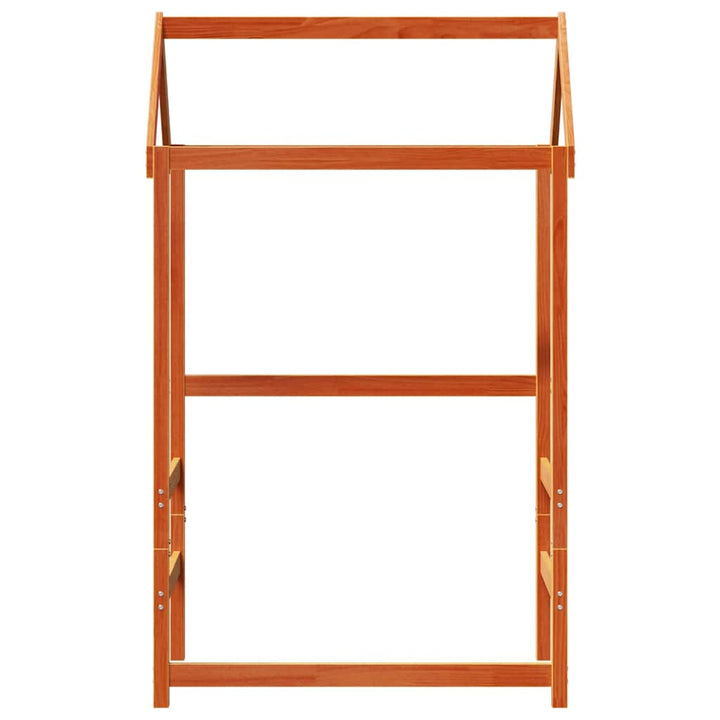 stel til husseng 98x70x176,5 cm massivt fyrretræ gyldenbrun