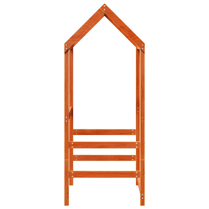 stel til husseng 98x70x176,5 cm massivt fyrretræ gyldenbrun