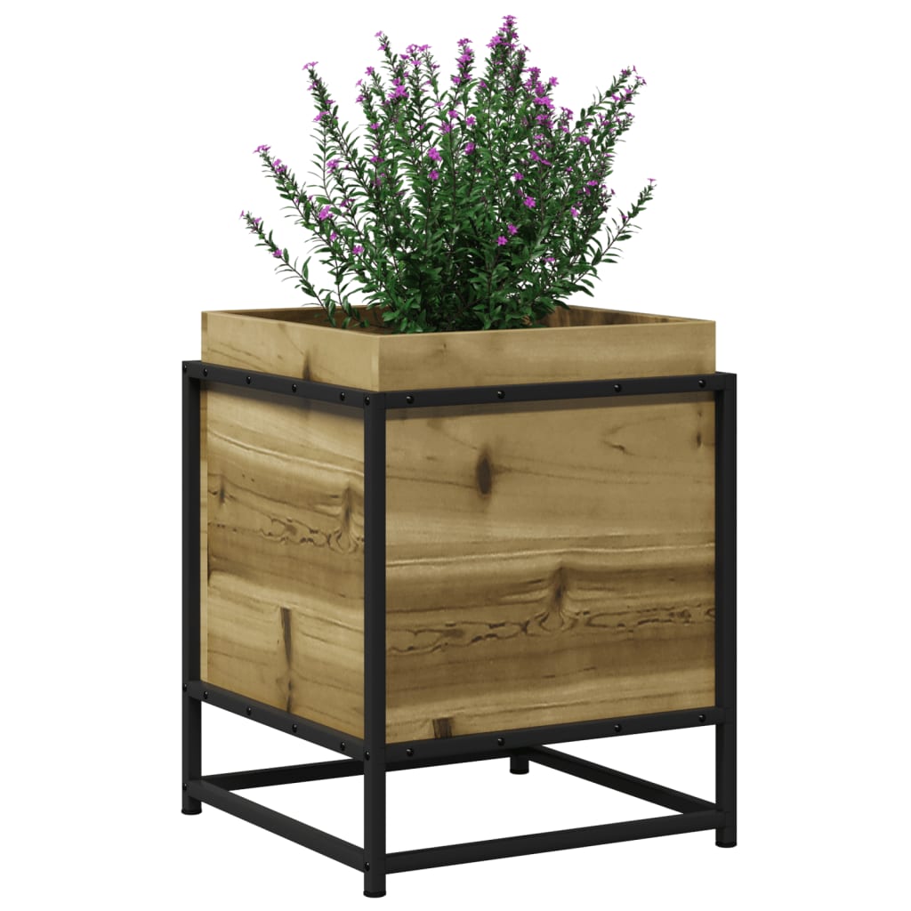 plantekasse 40x40x50 cm imprægneret fyrretræ