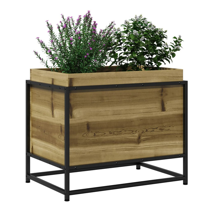 plantekasse 60x40x50 cm imprægneret fyrretræ