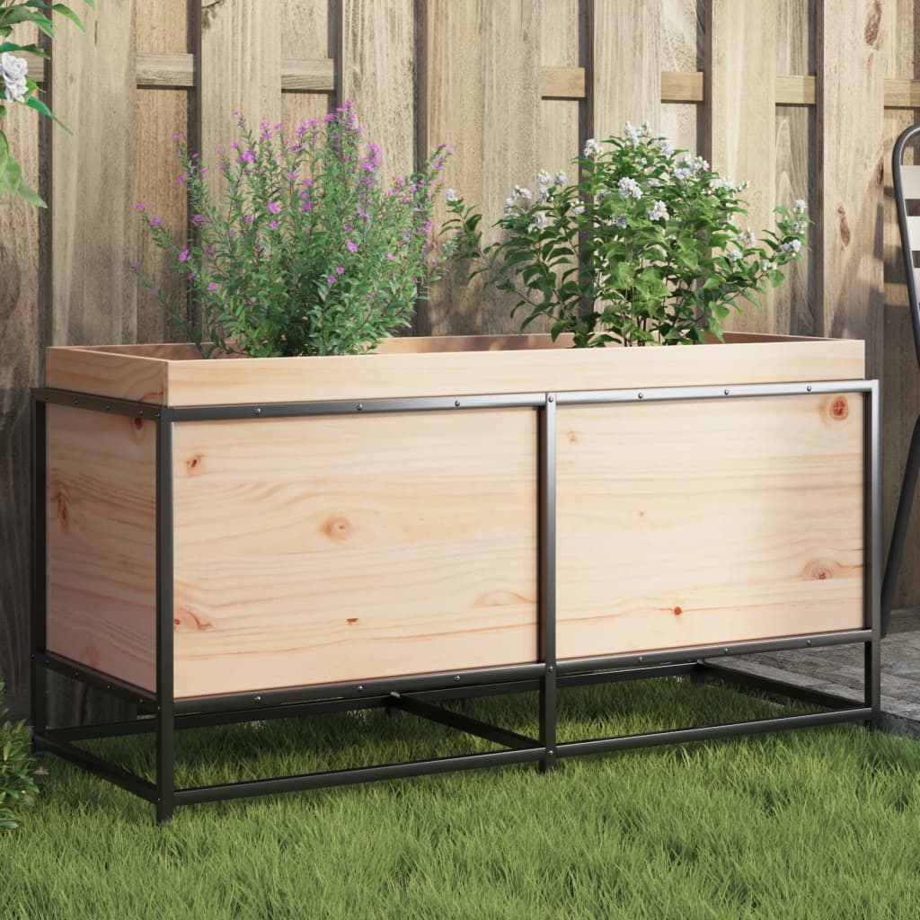 plantekasse 100x40x50 cm massivt fyrretræ