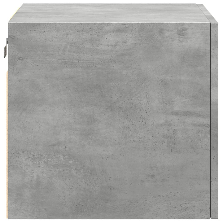 vægskab 50x42,5x40 cm konstrueret træ betongrå