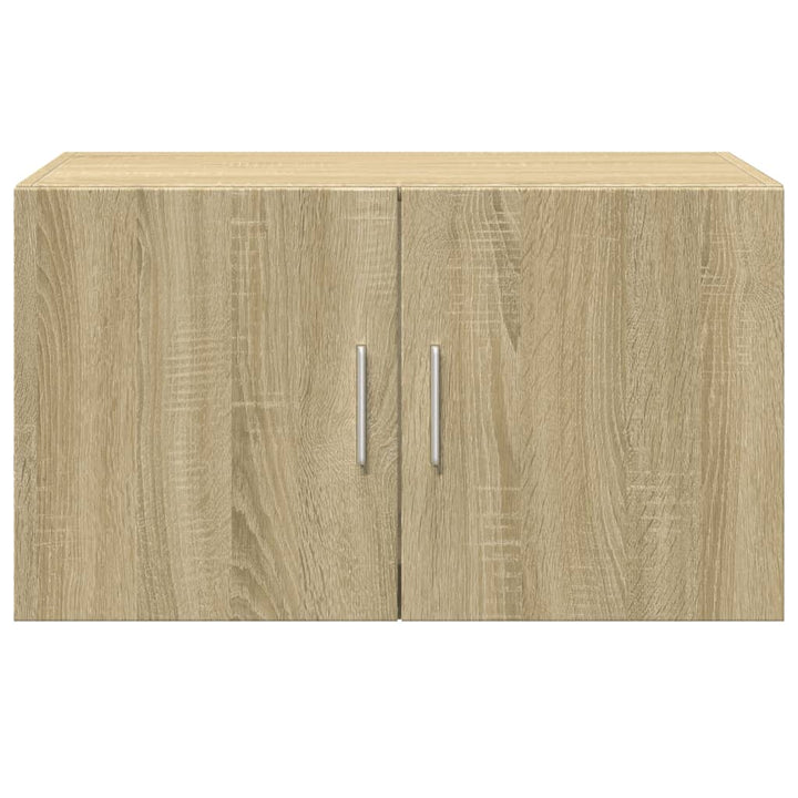 vægskab 70x42,5x40 cm konstrueret træ sonoma-eg