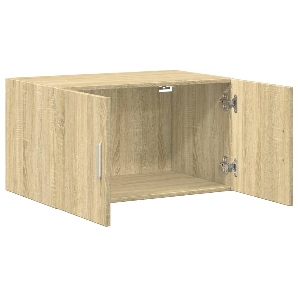 vægskab 70x42,5x40 cm konstrueret træ sonoma-eg