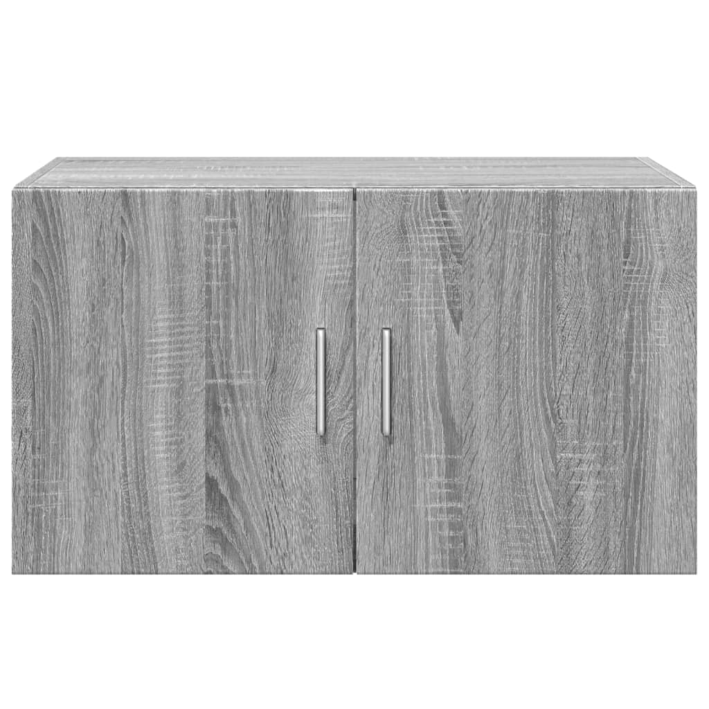 vægskab 70x42,5x49 cm konstrueret træ grå sonoma-eg