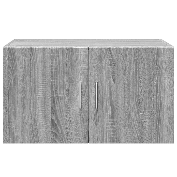 vægskab 70x42,5x49 cm konstrueret træ grå sonoma-eg