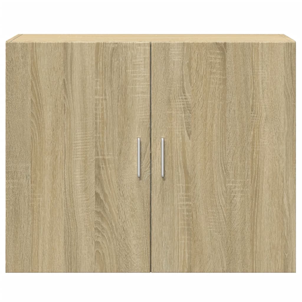 vægskab 80x42,5x64 cm konstrueret træ sonoma-eg