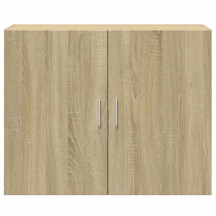 vægskab 80x42,5x64 cm konstrueret træ sonoma-eg