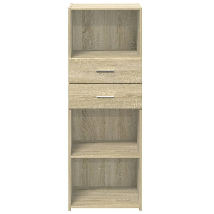 højskab 45x42,5x124 cm konstrueret træ sonoma-eg