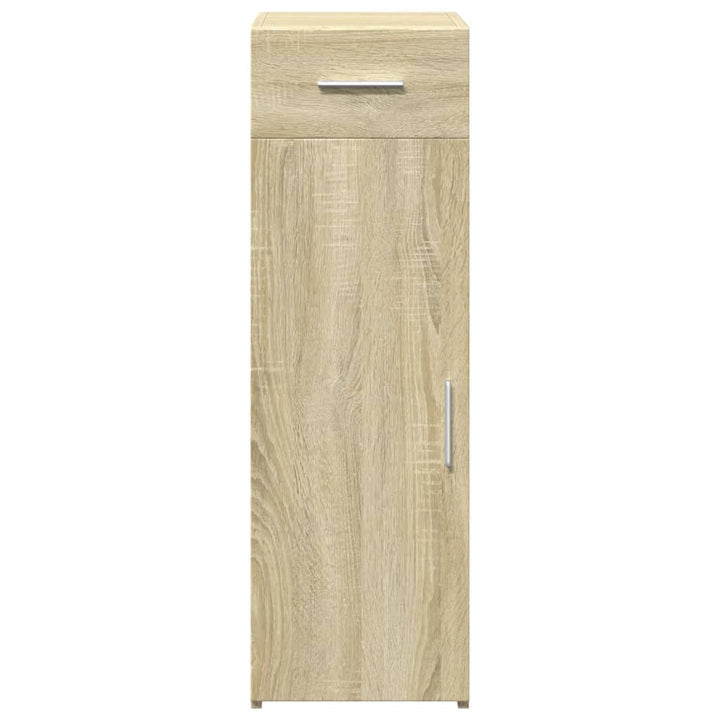 reol 30x42,5x93 cm konstrueret træ sonoma-eg