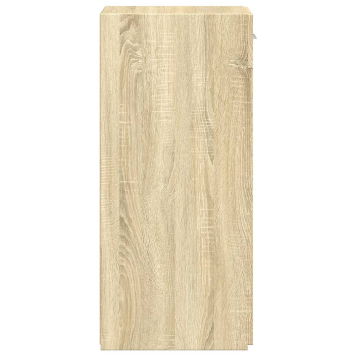 reol 30x42,5x93 cm konstrueret træ sonoma-eg
