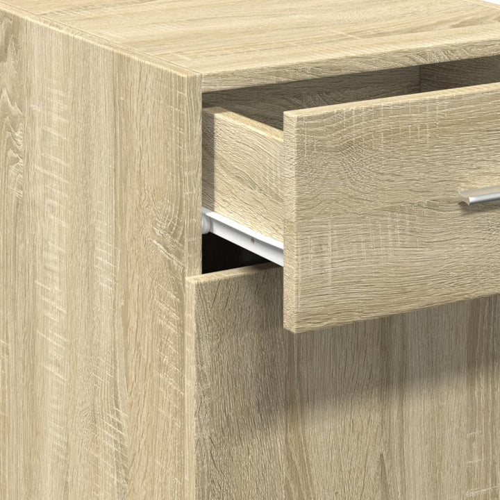 skab 40x42,5x93 cm konstrueret træ sonoma-eg