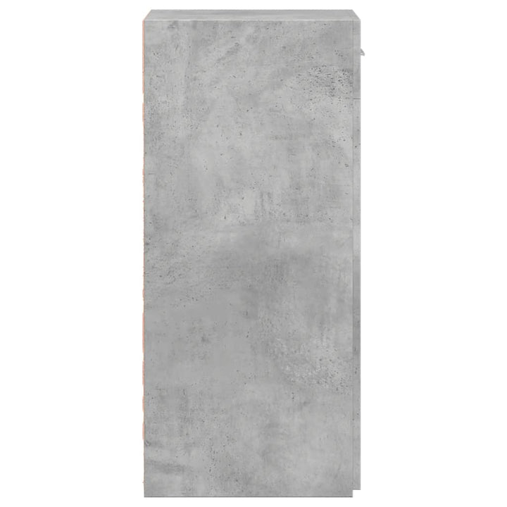 skab 40x42,5x93 cm konstrueret træ betongrå