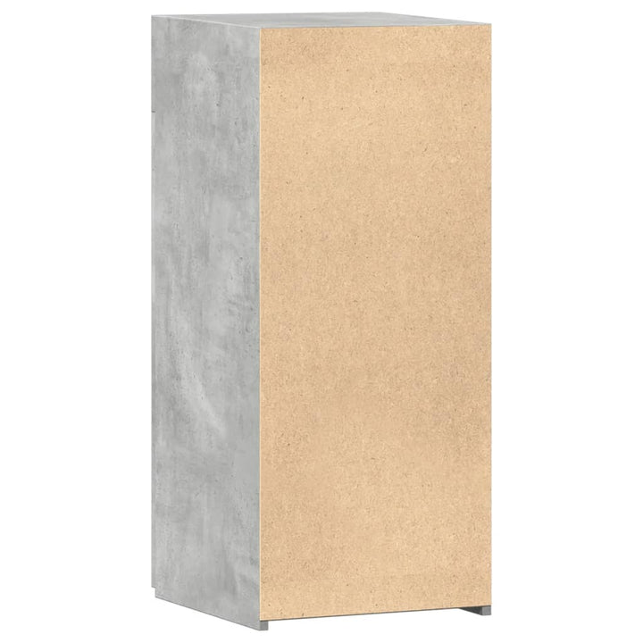 skab 40x42,5x93 cm konstrueret træ betongrå