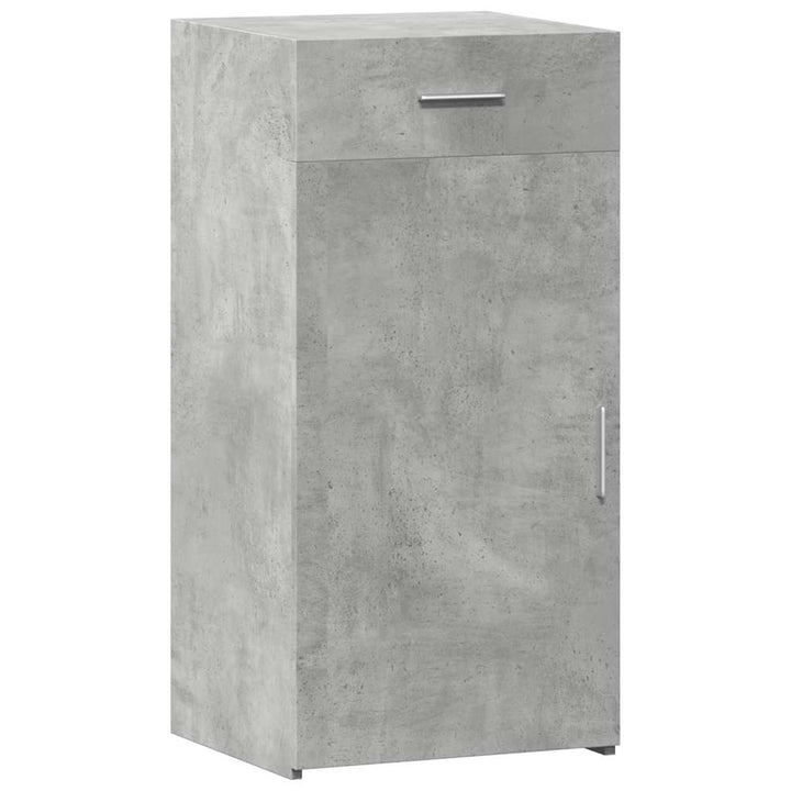 skab 45x34x93 cm konstrueret træ betongrå