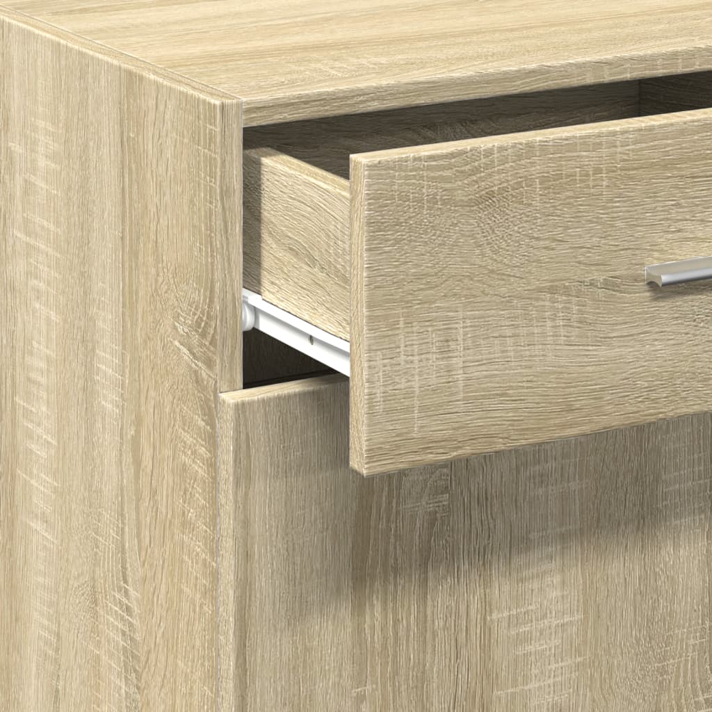skab 50x42,5x93 cm konstrueret træ sonoma-eg