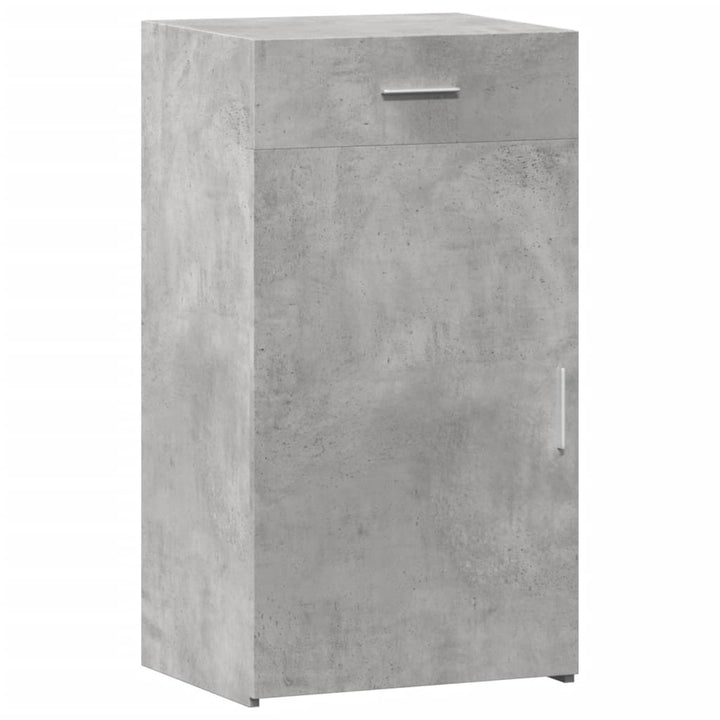 skab 50x42,5x93 cm konstrueret træ betongrå
