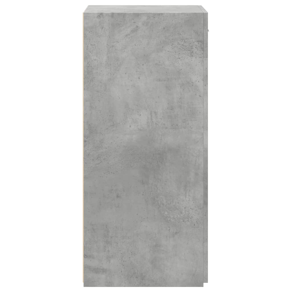 skab 50x42,5x93 cm konstrueret træ betongrå