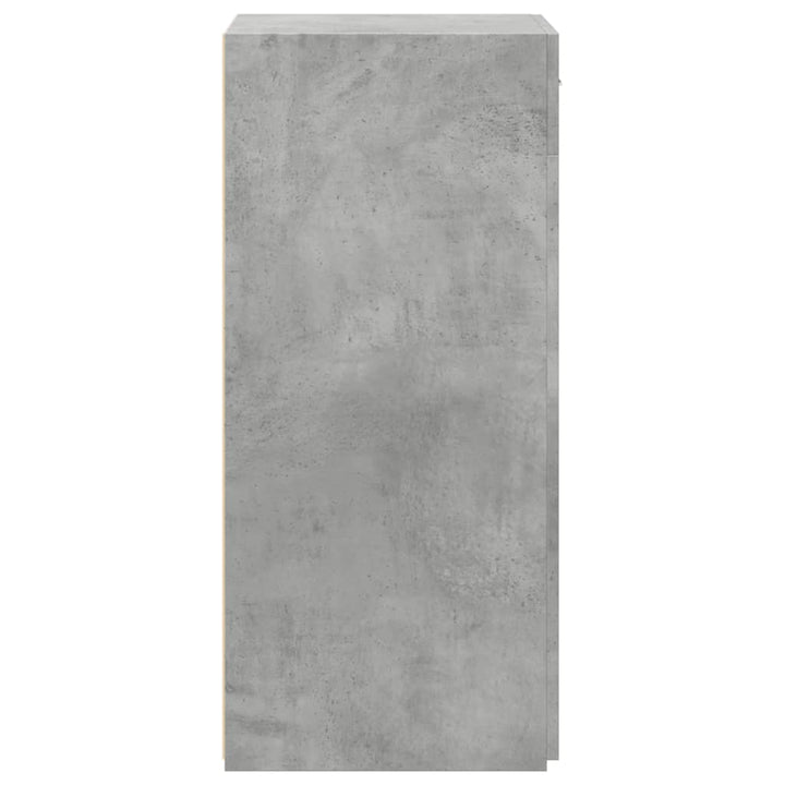 skab 50x42,5x93 cm konstrueret træ betongrå
