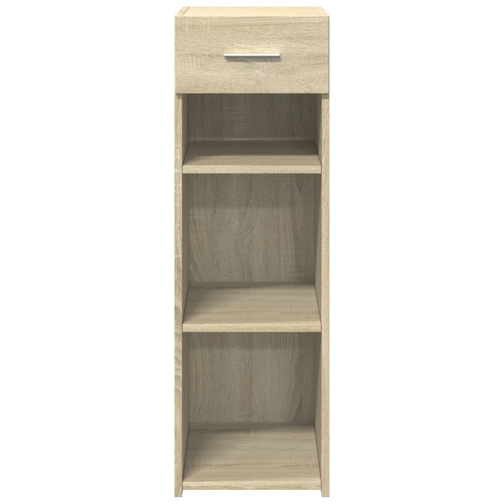 reol 30x42,5x93 cm konstrueret træ sonoma-eg