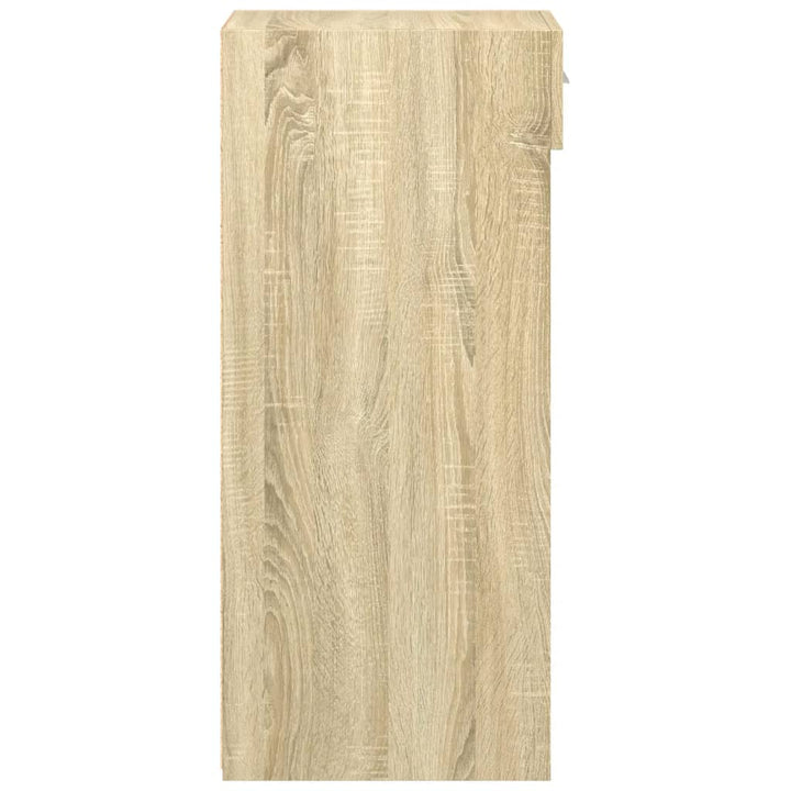 reol 30x42,5x93 cm konstrueret træ sonoma-eg