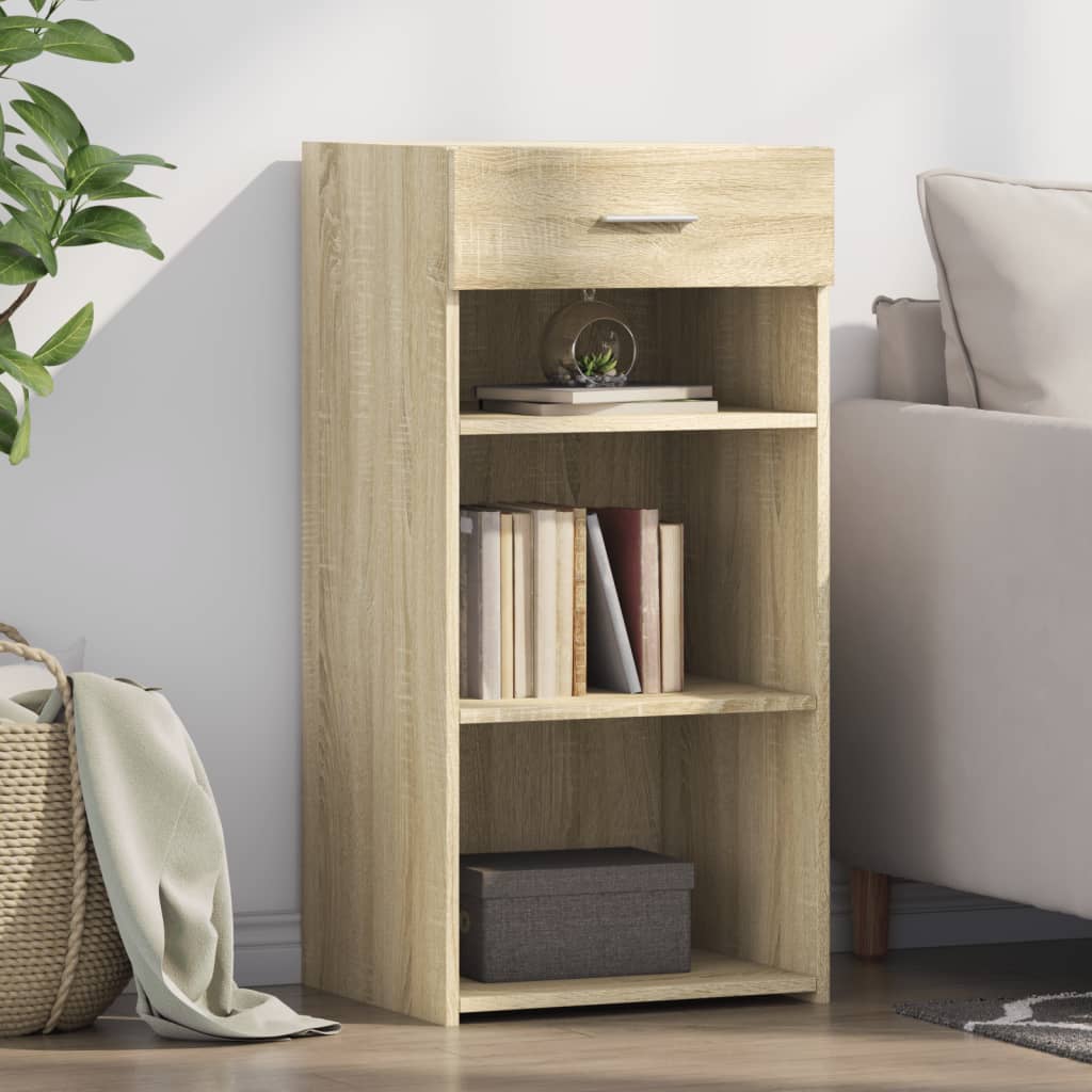 skab 45x42,5x93 cm konstrueret træ sonoma-eg