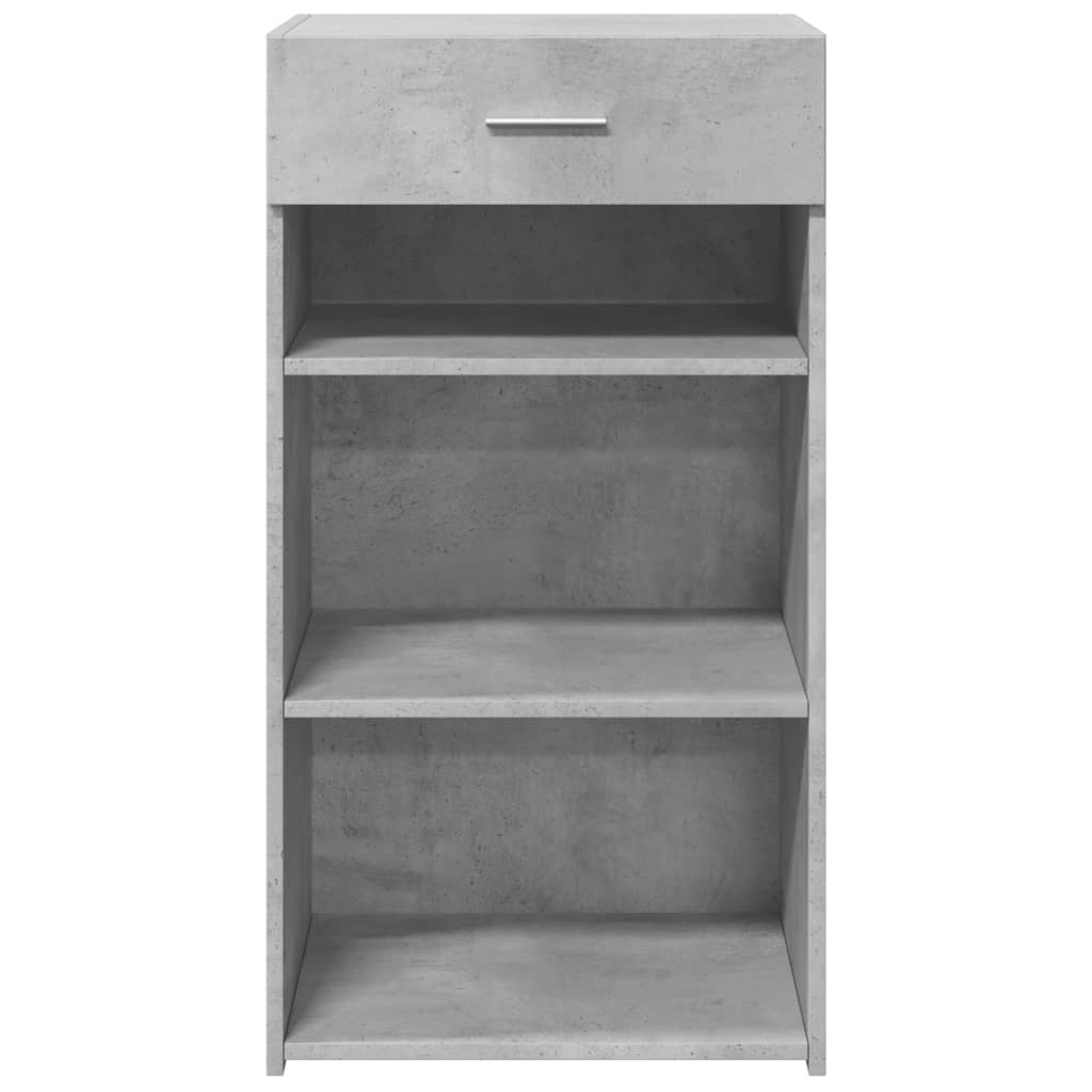 skab 50x42,5x93 cm konstrueret træ betongrå