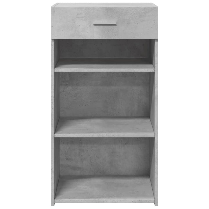 skab 50x42,5x93 cm konstrueret træ betongrå