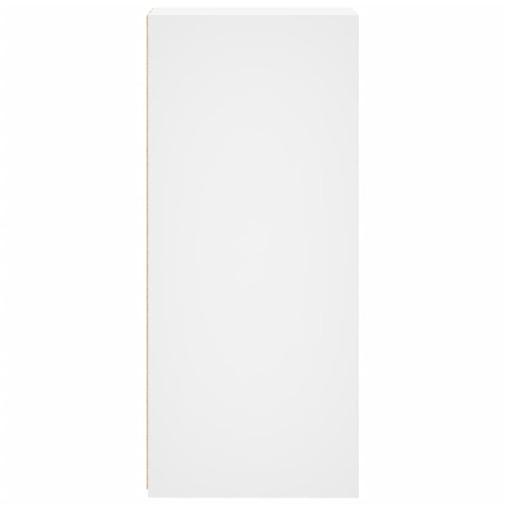 skænk 30x41x93 cm konstrueret træ hvid