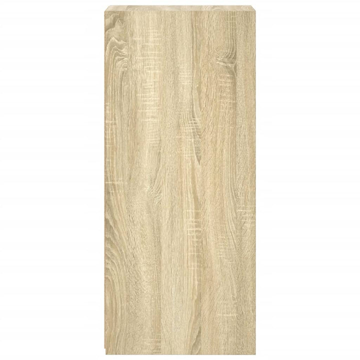 reol 30x41x93 cm konstrueret træ sonoma-eg