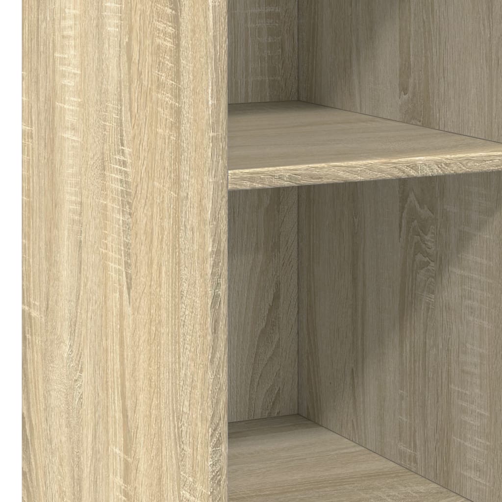 reol 30x41x93 cm konstrueret træ sonoma-eg
