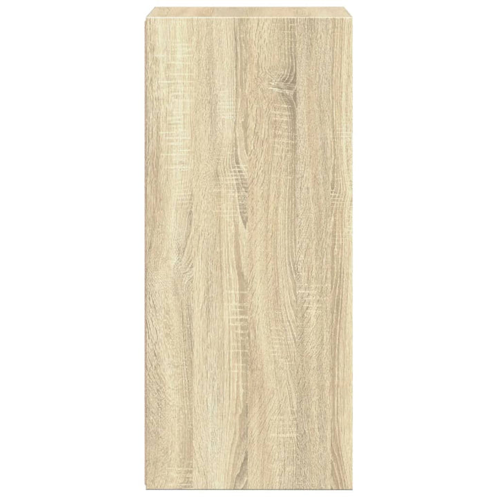 reol 40x41x93 cm konstrueret træ sonoma-eg