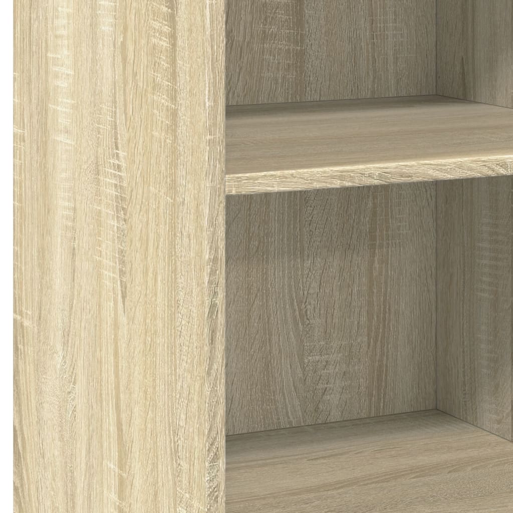 reol 50x41x93 cm konstrueret træ sonoma-eg