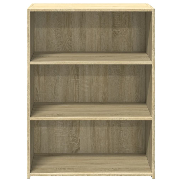 reol 70x41x93 cm konstrueret træ sonoma-eg