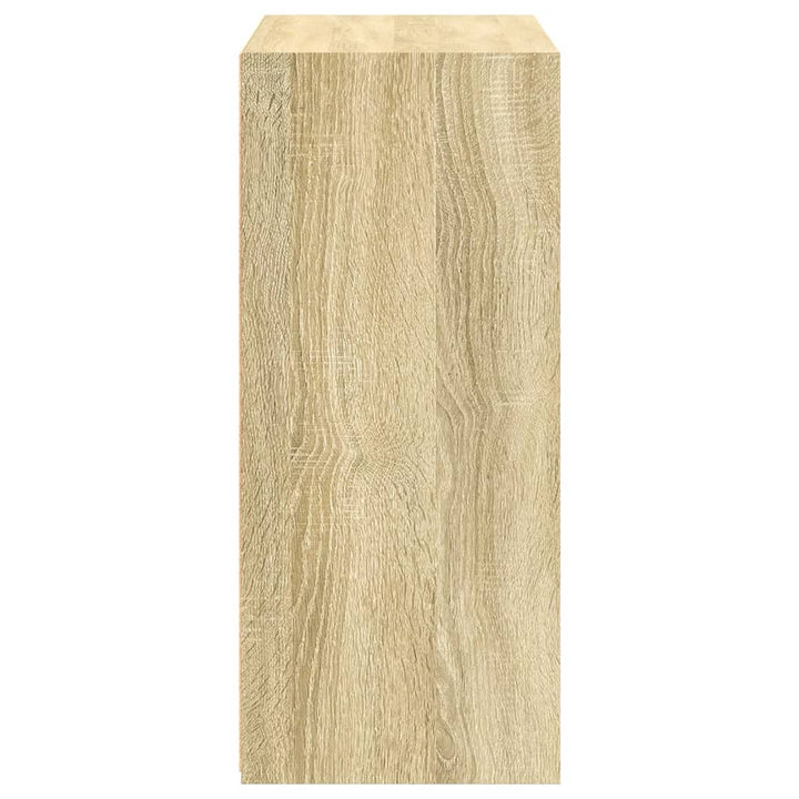reol 70x41x93 cm konstrueret træ sonoma-eg
