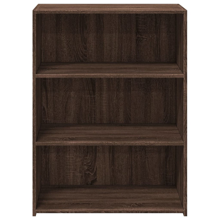 reol 70x41x93 cm konstrueret træ brun sonoma-eg