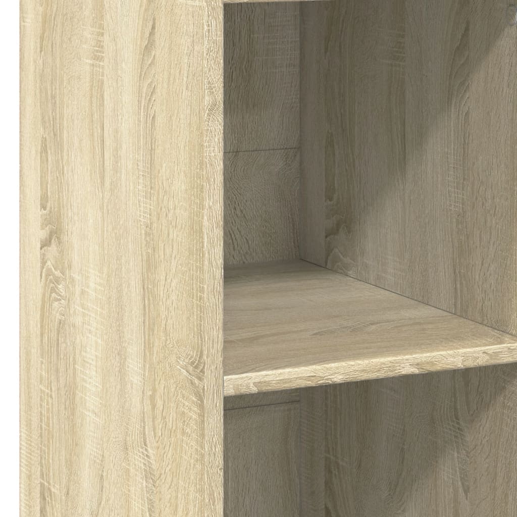 reol 30x41x124 konstrueret træ sonoma-eg