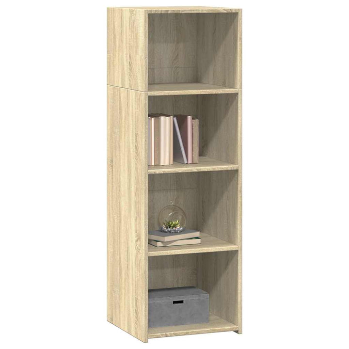 reol 40x41x124 cm konstrueret træ sonoma-eg