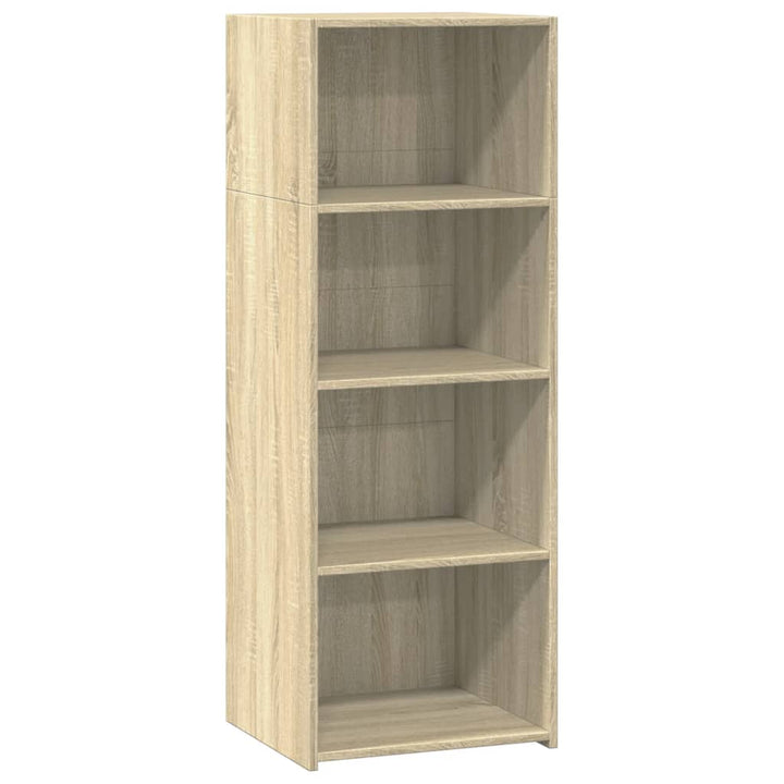 reol 45x41x124 cm konstrueret træ sonoma-eg