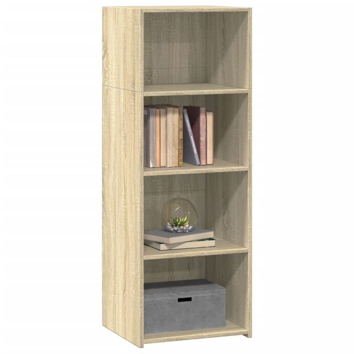 reol 45x41x124 cm konstrueret træ sonoma-eg