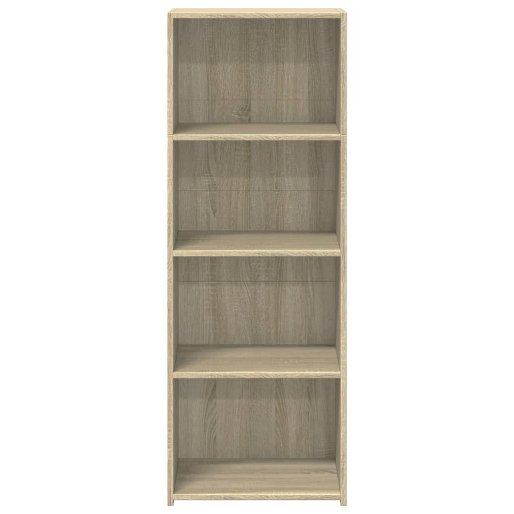 reol 45x41x124 cm konstrueret træ sonoma-eg
