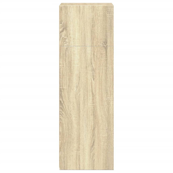 reol 45x41x124 cm konstrueret træ sonoma-eg